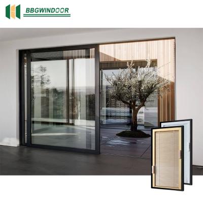 China Sliding Minetal living room sound insulation thermal break customization aluminum sliding window for sale