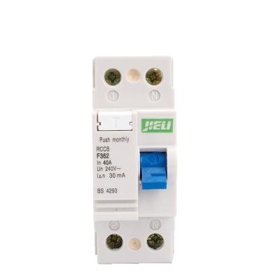 China F362 rccb residual current circuit breaker rccb price 4.5KA for sale