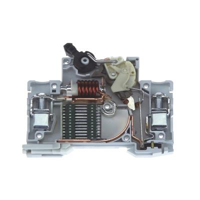 China High Standard Factory Outlet 10KA C65 Style MCB SKD Plastic Silver Copper Spare Parts for sale