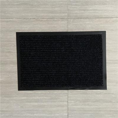 China Washable World Home Business Classic Stripe PVC Flooring Best-Selling Non-Slip Durable Double Mat for sale