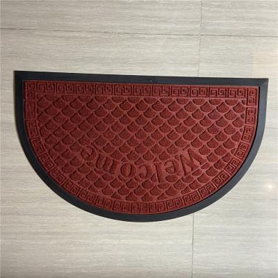 China Rubber Door Mats Non-Slip Dust-Proof Foot Mats Home Washable Entrance Floor for sale