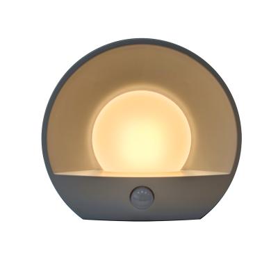 China Modern USB Rechargeable Battery Human Motion Sensing With Smart Light Control IR Motion Sensor Light for sale