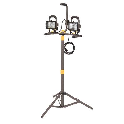 China 500W Residential with Tripod Tower Flood Light Halogen Convertible Work Light for sale