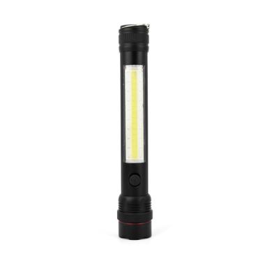 China Camping 3W COB Chips Powered 3*aaa Battery 3 Light Switch Torch Led Light Flashlights for sale