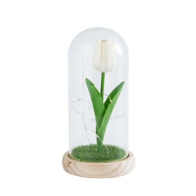 China Decorate Factory Supply Natural Style Art Artificial Artificial Flower Crafts Holiday Decoration Gift Plastic Crafts for sale