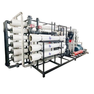 China SEAWATER/BRACKISH WATER SEAWATER/BRACKISH WATER Brackish water treatment system RO machine equipment small container price for farm for sale