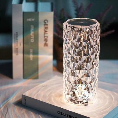 China Mistei Crystal Lamp Bedroom Room Bedside Photo Lamp Modern Romantic Atmosphere Light Rechargeable Remote Control Creative Night Lights for sale