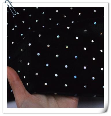 China 2022 new Korean stretch velvet hologram stage fashion fabric for children like in particular, ladies' costume fabric for sale