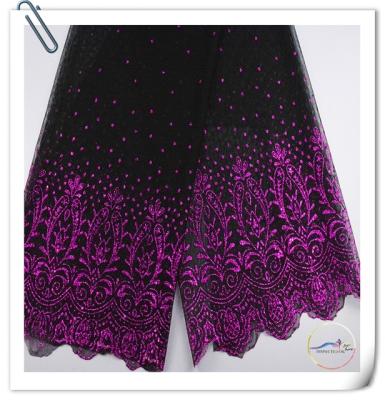 China Metallic Mesh Lace Fabric For Dress Dance Wear , Tulle Glitter For Woman Stage Fabric 2022 Metallic Costume for sale