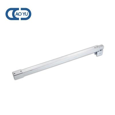 China Modern Adjustable Bathroom Shower Room Accessories Stainless Steel Support Bar For Shower Glass Door for sale