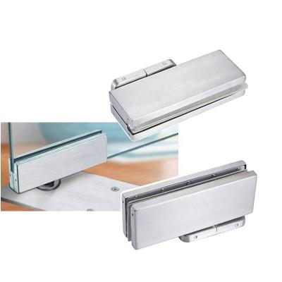 China Switching for 200000 times Non-digging correct China famous stainless steel door floor glass spring with glass door closer for sale