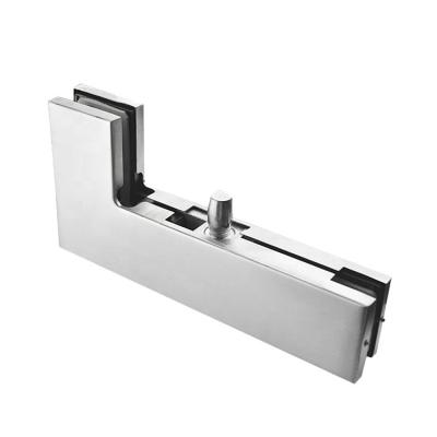 China Stainless Steel L Patch Fitting , Modern Door Hardware Patch China Hot Sales Frameless Glass Fittings for sale