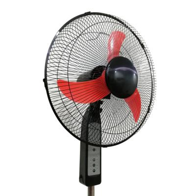 China Hotel Factory Stylish 16 Inch Electric Stand Fan With Remote Control For South Africa for sale