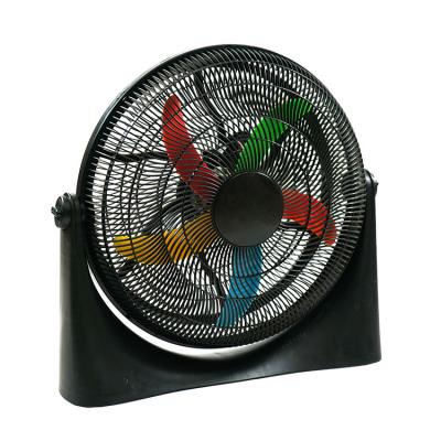 China Colorful Fashional 20 Inch Floor Fan OEM ODM Plastic Round Blade For Industry for sale