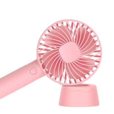 China Usb Rechargeable Handheld Fan Small Ventilador De Mini Fans Silent Portable Battery Newest Built-in Battery Design for sale