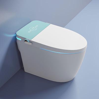 China Double-Flow Luxury Automatic Flush Smart Toilet Toilets Toilet Rimless Smart Toilet With Remote Control for sale