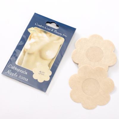 China 2021 Wholesale Cheap Thin One Piece Women Nipple Cover, 5 Pairs One Polybag for sale