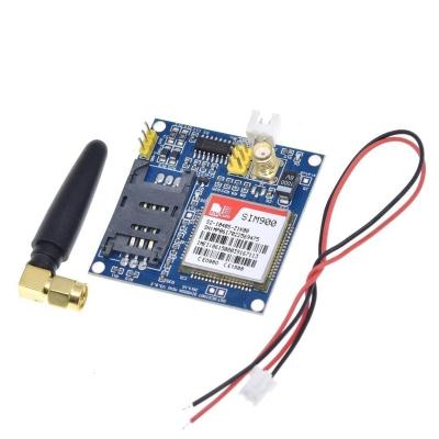 China DIY MINI Project SIM900A SIM900 Electronic Data Communication Module V4.0 GSM GPRS Board Kit w/Antenna C83 Wireless Development Board for sale