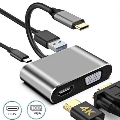 China TRRRS USB 4K HUB to HDMI-Compatible USB 3.0 HUB Good Condition AV Connector OTG Connector EVEN Type C Adapter for Macbook Pro Air M1 PC Laptop for sale