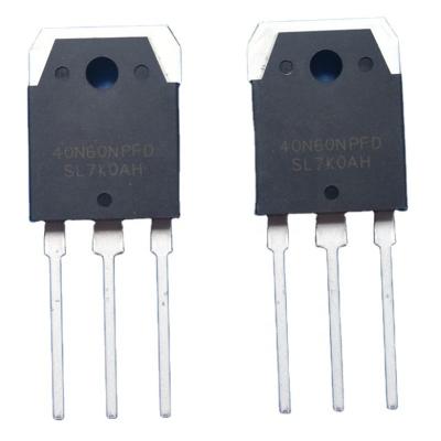 China New 40N60NPFD TO-3P Coponent 40N60 Transistor 40N60 IGBT 40N60 MOSFET 40N60NPFD IC Electronic Chip for sale