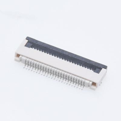 China 0.3mm 0.5mm FFC Connector 40pin Automotive Drawer Flap Seat Connector 1.0mm Spacing for sale