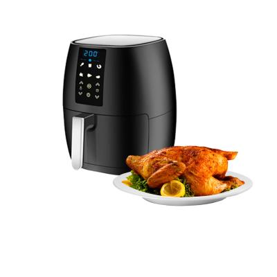 China Hotel 5L Large Capacity Smart Smokeless Fryer French Fries Machine Fully Automatic Multi Function Fryer Machine for sale