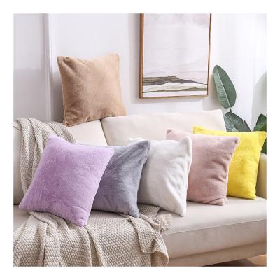 China Nordic anti-static luxury velvet cushion pillow case custom style tile for home decor for sale