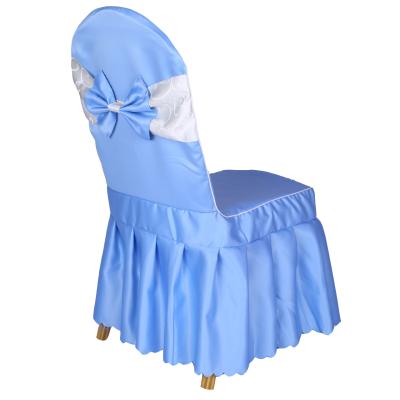 China Factory direct sales reusable ribbon drapes chair dress xovers and chair cover bow decor sashes for sale