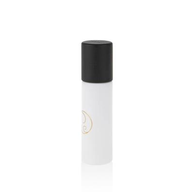 China Cosmetics Roll On Bottles 10ml 15ml Natural Bamboo Matte Roll On Perfume Bottle Packaging 5ml Essential Oil Roll On White Glass Bottle for sale