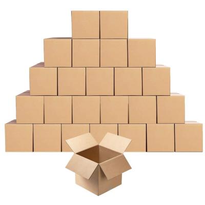 China Large Hits Recyclable Medium Cardboard Box Corrugated Cardboard Moving Shipping Shipping Boxes For Books Packaging for sale