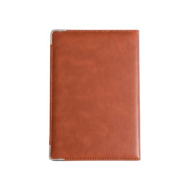 China Eco - Friendly Paper Maker Genuine Plain Recycled Leather Notebook for sale