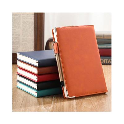 China Eco - Friendly Paper Smart School Supplies Leather Cover Notebooks Diary for sale