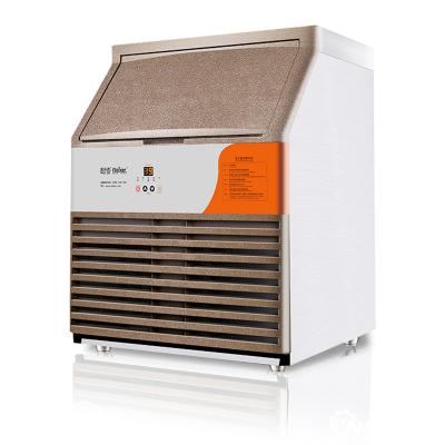 China Stainless. Commercial Portable Cube Ice Maker Smoothies In Steel Case Customized Cube Ice Maker for sale