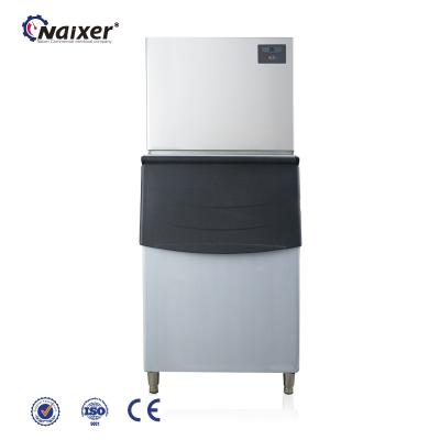 China Automatic Industrial 550 Kg High Efficiency Hotels Ice Block Making Cube Ice Machine In Use for sale