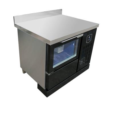 China For kitchen counter top 80kg/24h commercial ice maker ice maker bar comercial maker machine for sale