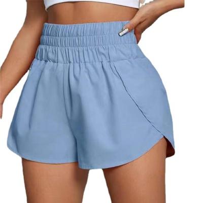 China 2022 Spring And Summer European And American New Ladies Breathable Shorts Elastic Waist Top Loose Sports Casual Shorts Women for sale