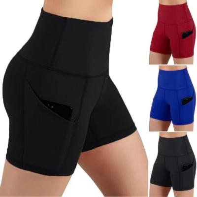 China New Arrival Breathable Women Workout Shorts High Waisted Yoga Shorts Womens Yoga Pants Gym Yoga Abbreviations for sale