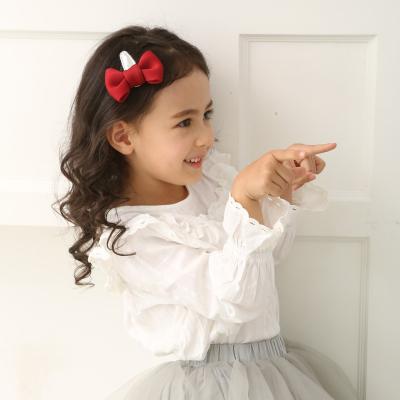 China Cute Baby Hair Accessoris 2018 New Korean Cute Cloth Hair Bow for sale