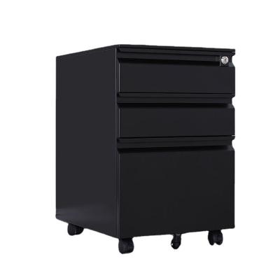 China Mobile Drawer Movable Colorful Iron Metal Pedestal Mobile Cabinet With Wheels for sale