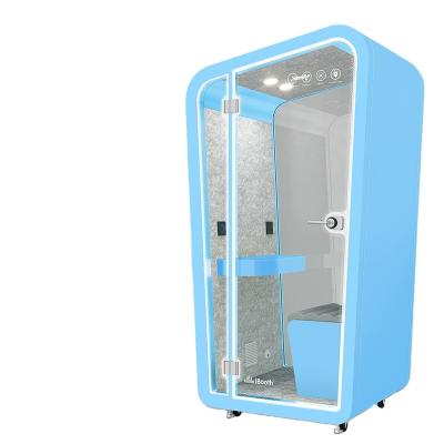 China Modular Soundproof Insulation Home Depot Telephone Booth Canada Office Pod Design for sale