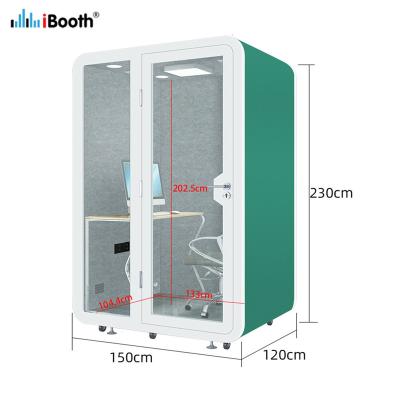 China Hot Sale Modular Soundproof Booth Telephone Booth Internet Celebrity Soundproof Studio for sale