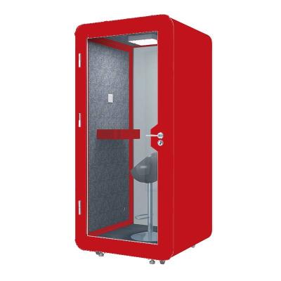 China Home School Hall Park Telephone Booth XS-05 Isolation 30db Music Studio Silence Space Private Gym Office Level Private Gym for sale