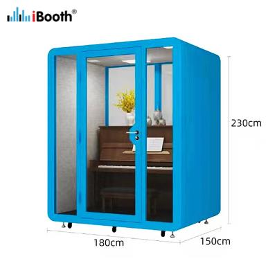 China Modular Waterproof Soundproof Outdoor Recording Booth Internet Webcasting Studio for sale