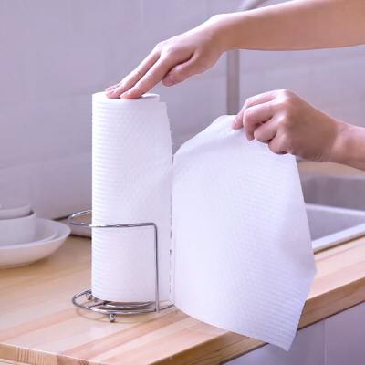 China White Dish Sustainable Nonwoven Multifunctional Cleaning Custom Kitchen Towel for sale