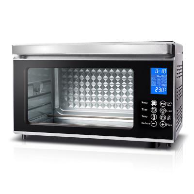 China Commercial Kitchen Appliances Portable Mini Toaster Oven with LED Display for sale