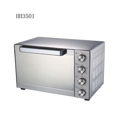 China High Quality Rotation 30L/35Lmechanical Household Timer Control Electric Toaster Oven for sale