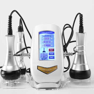 China Others 3 in 1 Cavitation 40k Ultrasonic Machine Mini Small Desktop Instrument Ultrasonic Blowing Beauty Machine for sale