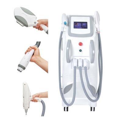 China HOT Multifunctional Anti-puffiness beauty machine 3 in 1 elight IPL single shr rf ND Yag laser tattoo removal/hair removal machine for sale