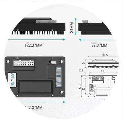 China AGV Handling Vehicles HEYES BLPS-6030 24v Brushless DC Motor Controller For BLDC Motor Control Kit For Electric Bicycles for sale