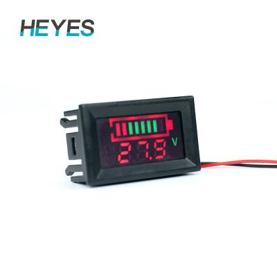 China RV LED display screen 10V-100V lithium/lead acid coulombmeter/gel battery battery machine tester capacity meter/battery level monitor for sale